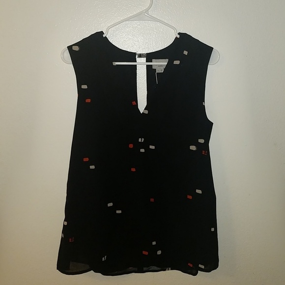 Grey Jason Wu Colorblock Print Sleeveless Top sz 2 - Picture 3 of 8